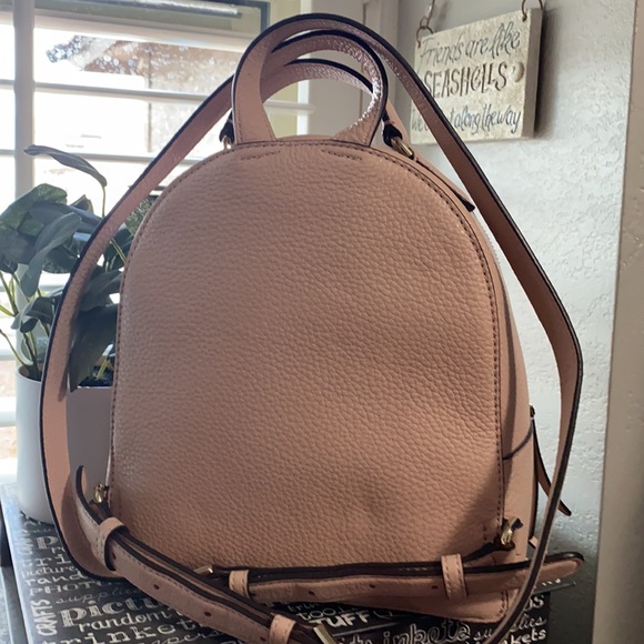 NWT Kate Spade Jackson medium backpack in color warmvellum (light neutral pink) - Picture 4 of 9